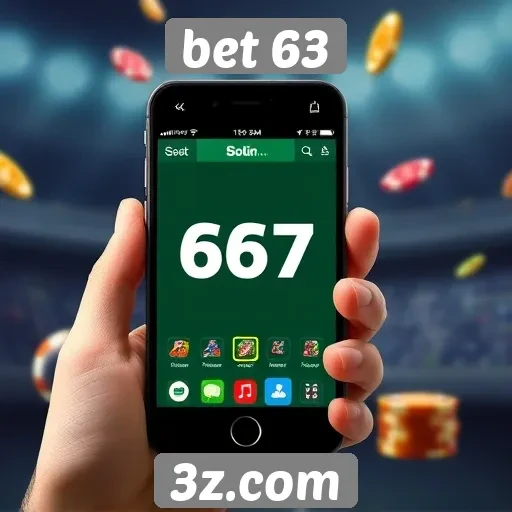 Acessibilidade do site Bet 63 em dispositivos móveis