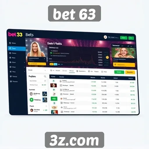 Interface do usuário do bet 63 é intuitiva